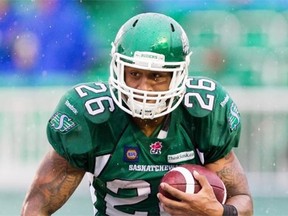 Roughriders running back Anthony Allen, who was the CFL's second-leading rusher in 2014, is thinking of his father.