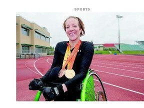 Becky Richter is a multiple medal winner at the Parapan Am Games. She brings home the gold in women's club throw and bronze in women's discus throw.