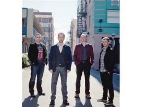 Beecake — featuring Lord of the Rings actor Billy Boyd (second from left) — plays the Saskatoon Expo after-party on Saturday at Louis’.