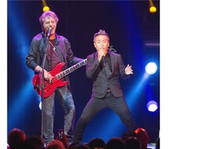 Journey, with new frontman Arnel Pineda and bass player Ross Valory, took the stage at SaskTel Centre on July 22, 2015