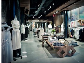 Founded in Vancouver and now with stores across North America (including this outlet in Manhattan), Aritzia is opening a store later this year in Saskatoon