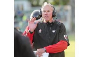 Calgary Stampeders coach and general manager John Hufnagel has brushed off rumours he might head to Regina to help revive the downtrodden Saskatchewan Roughriders.