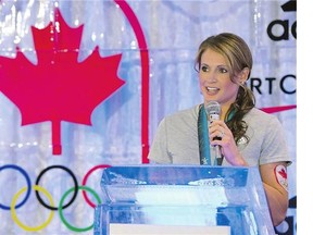 Canadian hockey player Meaghan Mikkelson, along with her husband Scott Reid, a retired minor pro goaltender, turned to Twitter for suggestions on a name for their new boy, Calder Allan William Reid.