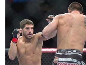 Canadian star and Ultimate Fighting Championship veteran Patrick Cote is expected to compete in the company's debut event in Saskatoon on Aug. 23 (Graham Hughes / Canadian Press)
