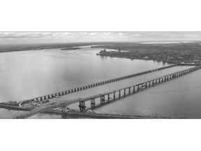 Canam has the contract to fabricate the steel for a bridge to replace the Champlain Bridge in Montreal, which is at risk of collapse due to corrosion from winter road salting.