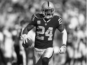 Charles Woodson of the Oakland Raiders may be 39, but with four interceptions so far this season, he seems to be turning back the clock with his impressive play.