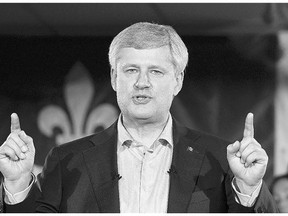 Conservative leader Stephen Harper defended his chief of staff on Sunday amid controversy raised during the Mike Duffy trial.