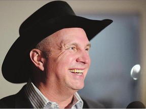 Country music icon Garth Brooks was at the Conexus Arts Centre in Regina for the Teammates 4 Kids foundation, a Children's Hospital of Saskatchewan Foundation fundraiser, on Wednesday. Please see story on Page A4.