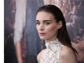 Rooney Mara attends Pan premiere at Ziegfeld Theater on October 4, 2015 in New York City