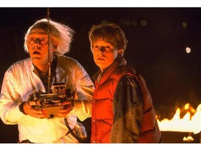 Pull out the red puffy vests for the Back to the Future welcome party.