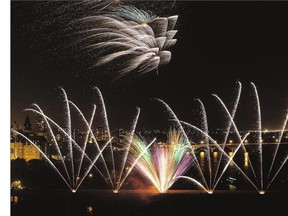 For the first time, the fireworks festival's pyrotechnics will be launched from a barge in the middle of the river.