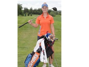 Former Riverside Golf Course junior Anna Young is back playing in the Canadian Women's Amateur Championship and hopes to turn pro later this year.