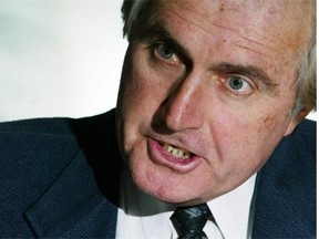 Former Saskatchewan premier Roy Romanow (National Post photo by Glenn Lowson.)