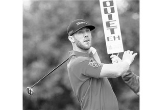 PGA golfer Graham DeLaet of Weyburn, Sask., got a chance to exchange his golf club for a hockey stick earlier this month during the rookies' camp with the NHL's Phoenix Coyotes.
