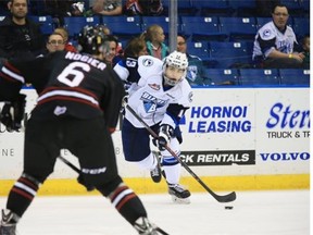 Photo Gallery of Sasktoon Blades game vs the Red Deer Rebels, February 18, 2015 in Saskatoon.