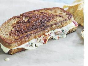 Griddled Chicken Salad Sandwich On Rye is the kind of chicken salad sandwich you remember as a kid, with some subtle variations.