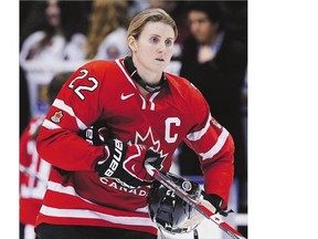 Hayley Wickenheiser wondered if she'd walk normally again, let alone skate, after a foot injury. She couldn't put weight on her foot for four months, but is back on the ice.