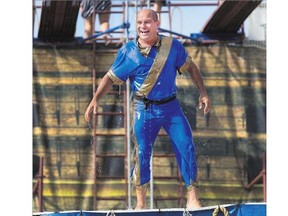 High diver Yves Milorde brings his Sinbad High Diving Show and band of pirates to the Saskatoon Exhibition Wednesday.