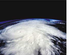Hurricane Patricia is seen from the International Space Station. The hurricane made landfall on the Pacific coast of Mexico on Friday, bringing lashing rains, surging seas and cyclonic winds. Mexicans and tourists fled to shelters to wait for the storm to pass.