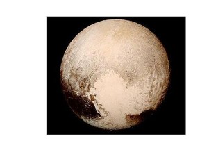 An image captured Monday shows Pluto as seen from NASA's New Horizons spacecraft. Images taken from the spacecraft this week have offered an unparalleled view of Pluto.