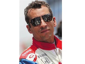 IndyCar driver Justin Wilson, seen here last year, is survived by his wife Julia and two daughters.
