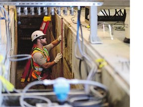 Infrastructure funding, for projects like the City of Regina's Wastewater Treatment Plant project shown from earlier this year, is a major issue for municipalities.