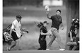 Jason Day, of Australia, won The Barclays golf tournament Sunday, giving him three tournament victories in his last four events.