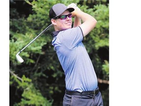 Jehremy Ryde took the lead for good with an eagle on the 16th hole to win the city men's golf championship at Riverside Golf and Country Club Monday in Saskatoon.