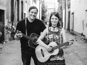 John Antoniuk and Jen Lane perform as Jen & John Friday at the Bassment.