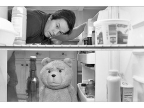John (Mark Wahlberg), and Ted (Seth MacFarlane) star in Ted 2, the sequel to the highest-grossing original R-rated comedy of all time from 2012. MacFarlane, of Family Guy fame, returns as writer, director and voice star of the film.