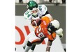 Keenan McDougall, 24, is getting a chance to start at safety for the Roughriders.