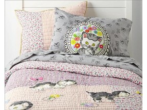 Land of Nod has partnered with Little Golden Books on a reintroduction of several of the publisher's most iconic children's books. Bedding and soft furnishings feature some children's favourites such as Shy Little Kitten.