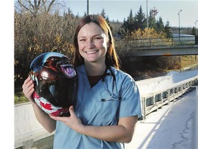 Lanette Prediger, an urgent care doctor in Calgary and a member of the national skeleton team, took up the sport after a cancer scare.