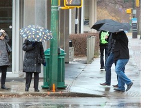 It’s going to be a cloudy and rainy day in Saskatoon, according to Environment Canada.