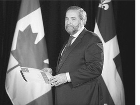 NDP Leader Tom Mulcair accused the Conservative party of creating a 'toxic' campaign by transforming the niqab court case into an election issue.