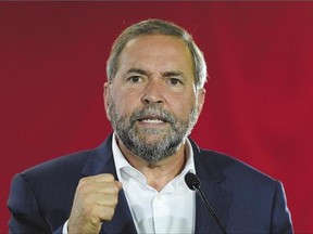 NDP Leader Thomas Mulcair's decision to oppose the Trans-Pacific Partnership risks alienating many of the voters who had been willing, for the first time, to give the party a look, writes Andrew Coyne.