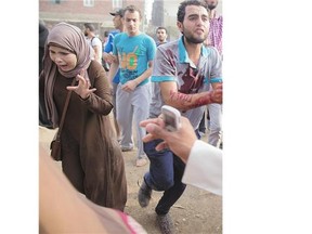 At least six people died Friday in Cairo in clashes between Egyptian security forces and supporters of the Muslim Brotherhood movement. Another, in the village of Nahia, resulted in 15 people being wounded.