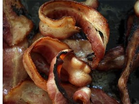 Eating 50 grams daily of processed meat – such as bacon, sausage and ham – leads to a 18 per cent increase of getting colorectal cancer, according to the World Health Organization’s cancer agency.