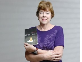 Linda Biasotto poses in the Leader-Post studio in Regina, Sask. on Saturday Aug. 15, 2015. Her book of short stories is called Sweet Life.