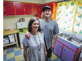Marcia Andreychuk and Joel Hamilton have been transforming their kitchen into a replica of the one inhabited by Marge and Homer Simpson.