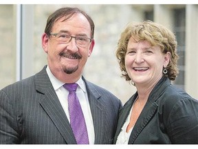 Maurice Moloney, executive director, Global Institute of Food Security and Karen Chad, vice-president research, announced See Grant, A2 See Professor, A4 the research grant awarded to the University of Saskatchewan.