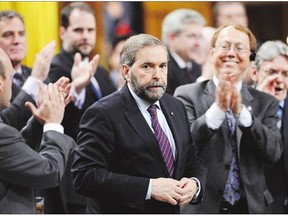 For months in 2013, Mulcair used his lawyerly skills in Question Period to hammer Prime Minister Stephen Harper on the Senate expenses scandal.
