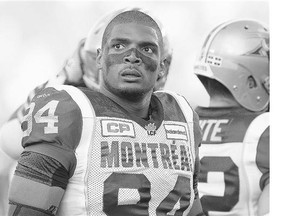 Montreal Alouettes defensive end Michael Sam announced Friday he is stepping away from pro football because of mental-health issues. Sam, the first openly gay player drafted by a professional football team, played in just one game with the Als involving all of 12 plays.