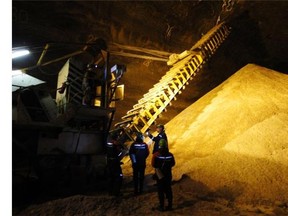 Mosaic Co. is cutting potash production at one of its Saskatchewan mines because the market for crop nutrients has softened.