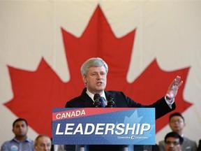 Conservative Leader Stephen Harper has promoted the oil and gas industry as the only game in town when it comes to Canada's economy.