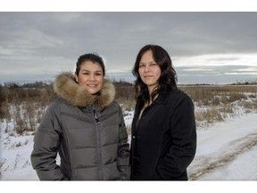 Vote activists Glenda Abbot, left, and Melody Wood.