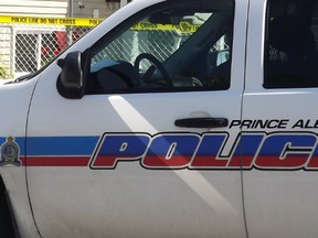 Police responded to the scene in Prince Albert