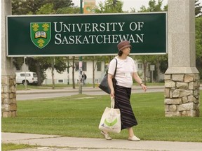 The University of Saskatchewan logo can be seen in this StarPhoenix file photo