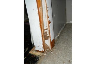 Calgarians Sean and Miranda Fyfe tackle a mess left behind by renters in their Saskatoon rental home. They estimate the destruction will cost some $14,000 in repairs.