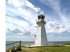 Only in Saskatchewan: A lighthouse in the middle of a land-locked province.